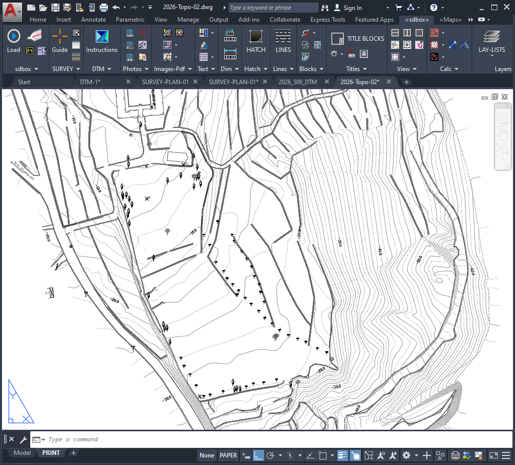 Contours workflow