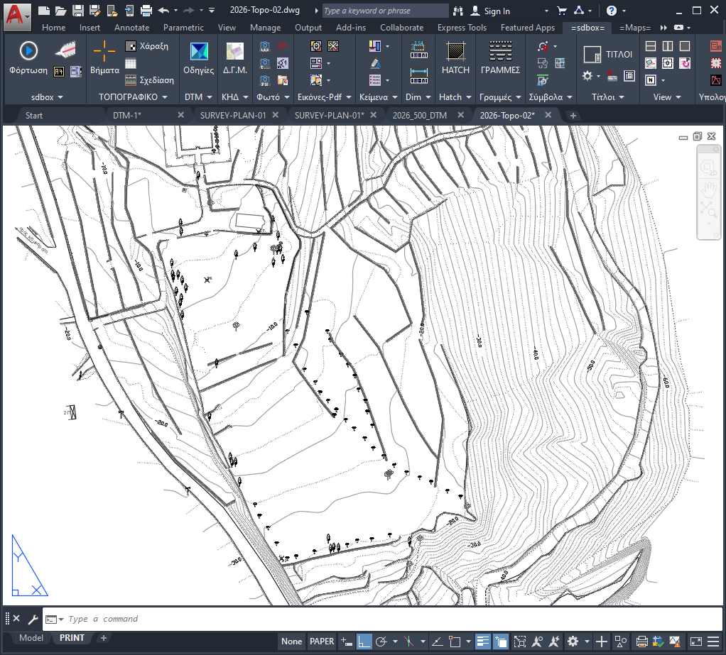 Contours workflow